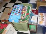 MUCH Christmas decorations, and other holiday items, and much costumes too.