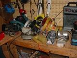 Some of the shop and hand tools