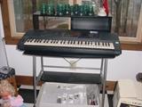 Yamaha keyboard, insulators, and more