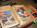 Old 1960's and 70's Life, Look, and other magazines
