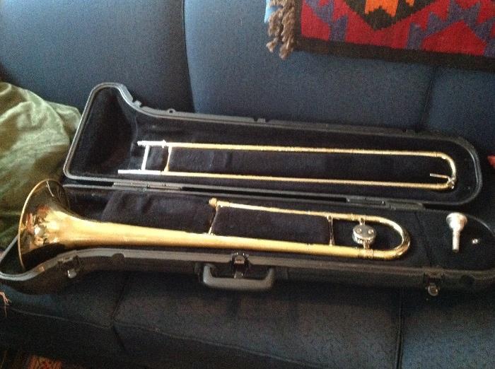 Slide trombone