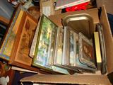 Part of advertising picture pieces. Some of these have calendars, some thermometers.