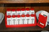 Its hard to find a nice retro set like this....someone's kitchen is going to get a great focal piece!!