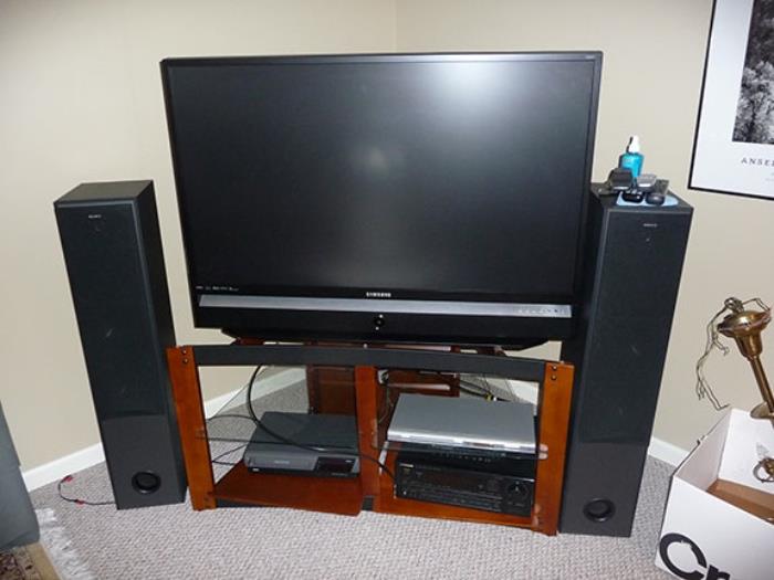 Samsung TV and Sony Speakers