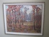 Original Oil Painting By Listed Artist Knute Heldner 1877-1952, Swedish/American (Duluth, MN)