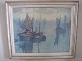Original Oil Painting By Listed Artist Knute Heldner 1877-1952, Swedish/American(Duluth, MN)