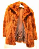 One of a half-dozen mink, sable and chinchilla coats