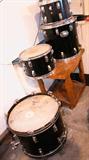 Professional Rogers drum kit/set with cymbals
