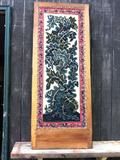 Victorian needlepoint panel