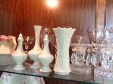 Lenox salt pepper and vases