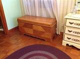 Waterfall cedar chest