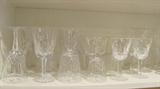 Waterford Crystal Stemware.