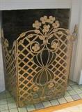 Fire place screen