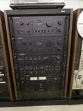 Vintage Sansui - Pioneer & Technics stereo gear / Sansui AU-17 amp, Sansui Au-517, Sansui A-317 amp, Sansui Ax7 audio mixer, Sansui MA-7 monitor consolette, Sansui cue monitor speaker Technics SH-9010 eq.