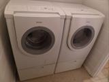 Bosch Nexxt 300 Series High Efficiency- High Care Washer and Bosch Nexxt 500 Series dryer