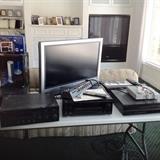 Sony TV, Sony DVD/CD/Video CD Player, Yamaha Stereo Receiver, Denon AV Surround Receiver, Panasonic VCR, Denon 5 Disc CD Player