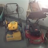 Yard-Man Lawnmower 21"cut, self propelled, mulcher, 6HP and Toro Lawnmower GTS5 , 6HP