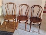 Bentwood cafe chairs