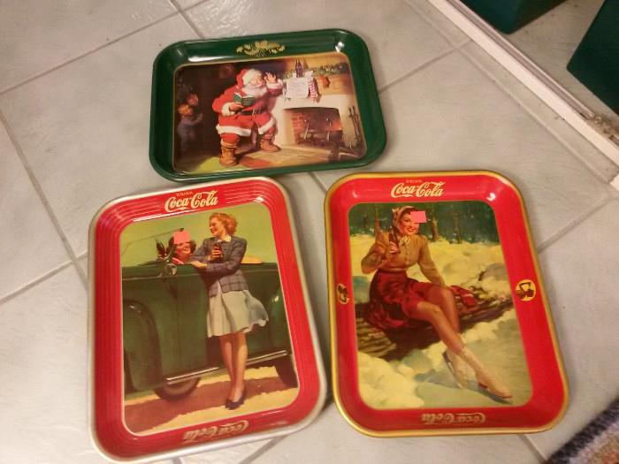 Red Cola Cola trays are 1941 & 1942