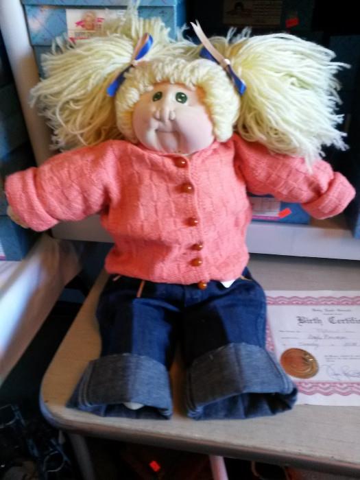 SOFT SCULPTURE CABBAGE PATCH DOLL