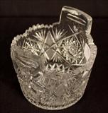 33  - Brilliant cut glass ice bucket
