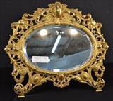 48  - Bradley and Hubbard vanity mirror, 16 in. T, 18 in. W.