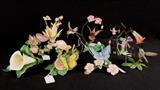 301  - Collection of butterflies and hummingbirds, some are Lenox.