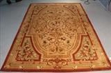 337 - Fine French Savonnerie style carpet, hand knotted, 7 ft. 10 ft. 6 in.