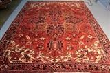 340 - Antique  Persian Heriz  rug, made in Iran, 9 ft. 9 in. x 13 ft. 4 in.