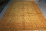 343 - Antique Oushak rug, 9 ft. x 12 ft. 2 in.