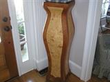 PAIR of inlaid female inspired pedestals. This picture only represents two (2) of the six (6) pedestals we have for sale.