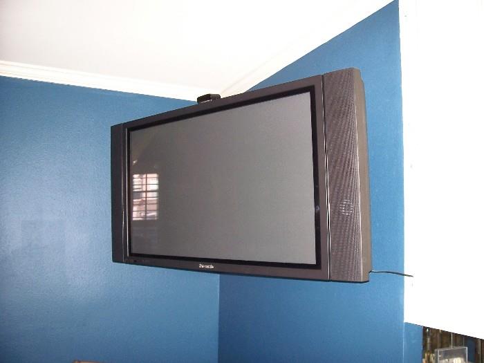 Large Panasonic wall mount flat screen tv - works great.