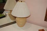 One of many lamps This is beige ginger lamp