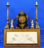 Carved Marble Plaque