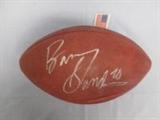 Detroit Lions Barry Sanders signed NFL football. 