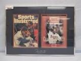 Framed Tom Glavine "W.S. MVP" signed Sports Illustrated covers, commemorating the Atlanta Braves 95' World Series win.