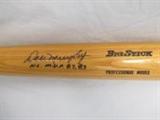 Dale Murphy Autographed Baseball Bat N. L. M.V.P. '82 & '83