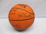 Autographed Official Game Basketball - Including Doc Rivers, Coach Bobby Weiss, John Battle, John Koncack, Joe O'Toole, Kevin Willis, Dominique Wilkins, Duane Ferell, Spud Webb, & more SEE Photos 