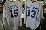 MLB-Jerseys- Dodgers-Lopes-Hudson