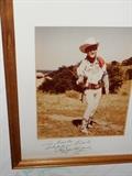 Autographed Roy Rogers Picture to Earle. If you know someone named Earle this would be a great Valentine gift.