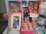 Portion of Barbie Dolls