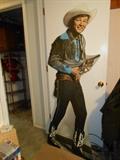 Life size Roy Rogers cutout cardboard
