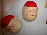 Vintage Santa Masks