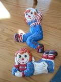 Raggady Ann and Andy wall plaques