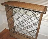 Wine rack. One of two.