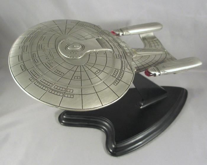 Star Trek USS Enterprise NCC-1701-D Pewter Model