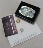 Official Star Trek  Command Insignia Belt Buckle