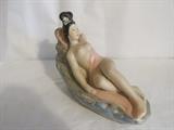 Porcelain Oriental Nude Figure