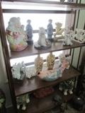 Shelf of Miscellaneous Porcelain Orientalia