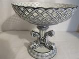 Bombay Company Blue & White Pedestal Console Bowl